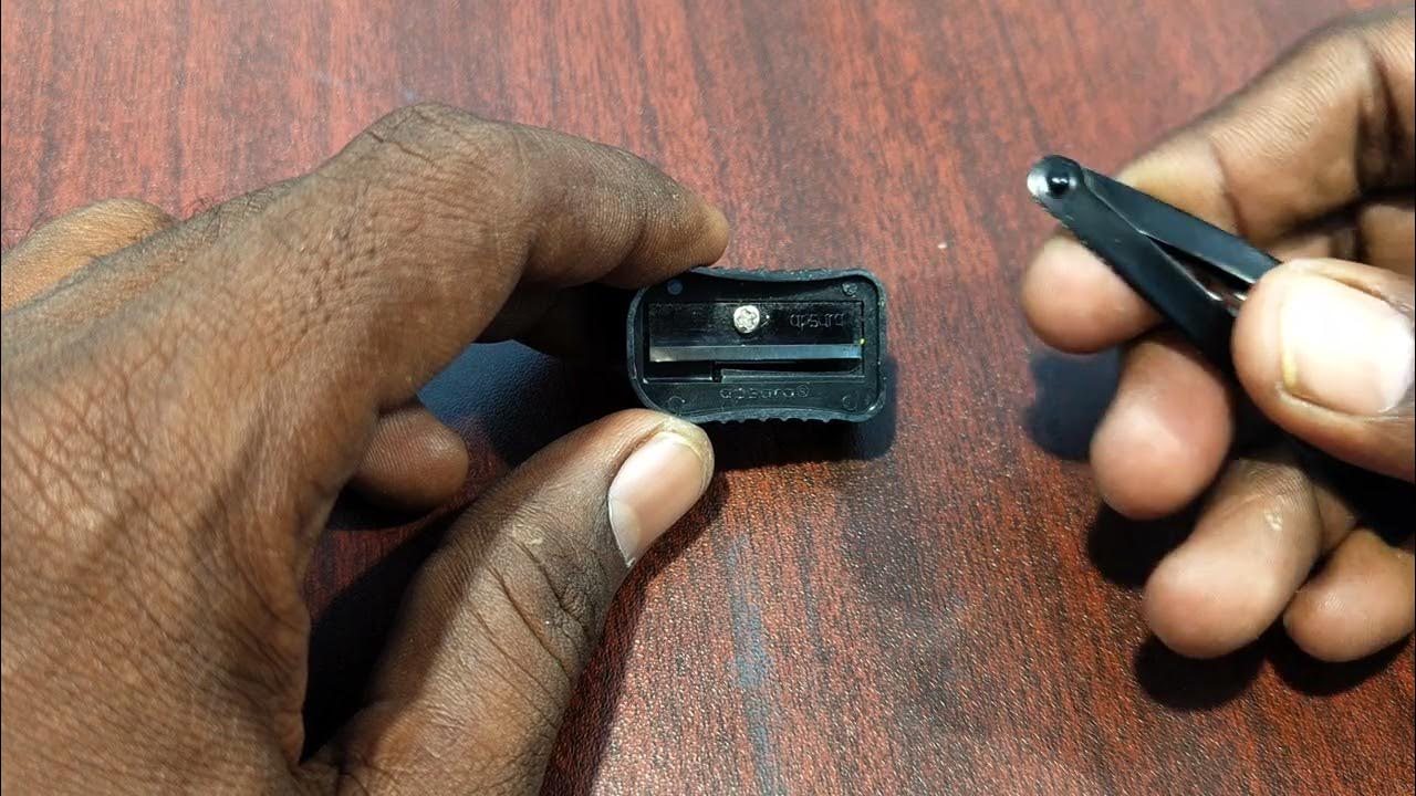 How to Open a Sharpener Without a Screwdriver