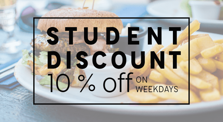Student Discount Restaurants London