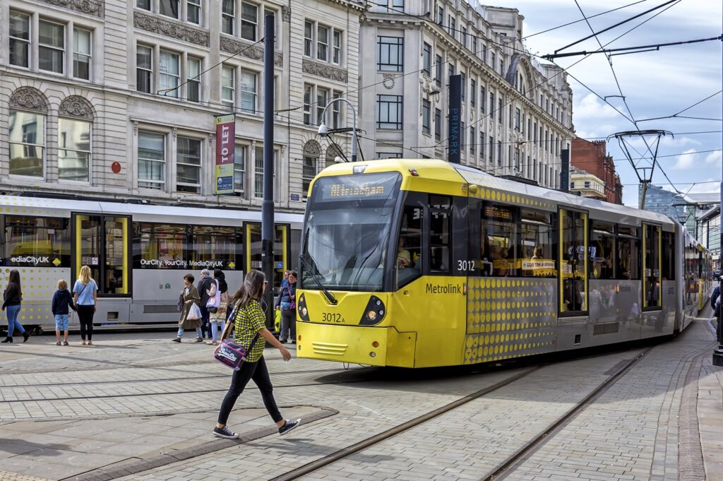 What is the impact of the Manchester Metrolink on Greater Manchester