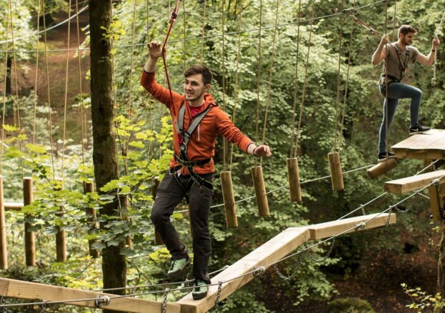 High Ropes Adventure at Treetop Trek Manchester