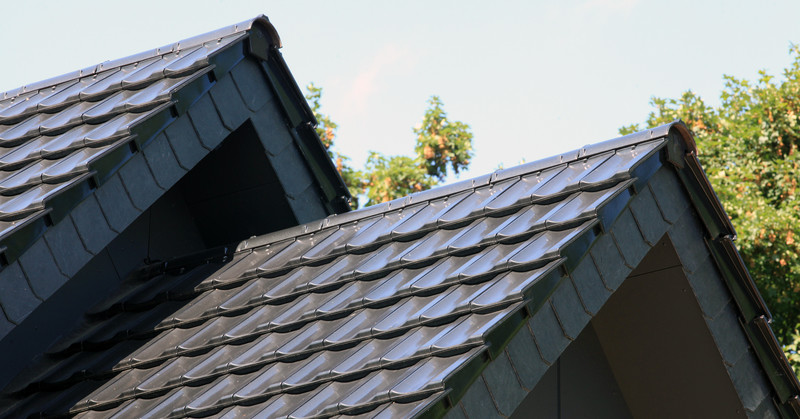 What are the components of pitched roofing